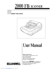 Bell and Howell 2000 FB User Manual