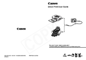 Canon Direct Print User Manual
