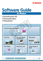 Canon PowerShot S95 Software Manual