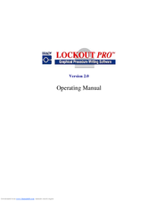 Brady LOCKOUT PRO 2.0 Operating Manual