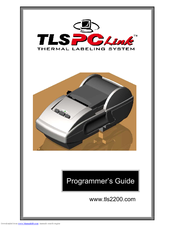 Brady TLS PC Link Programmer's Manual