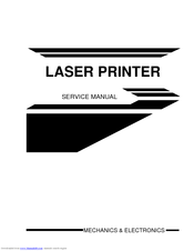 Brother 1660e - B/W Laser Printer Service Manual