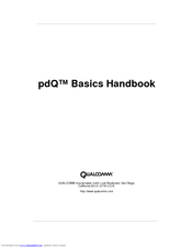 Kyocera pdQ Basics Handbook Manual