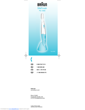 Braun SilkFinish FG 1000 User Manual