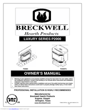 Breckwell Luxury P2000FS Owner's Manual