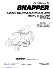 Snapper 2690258 Parts Manual