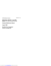 IBM 865511Y - Netfinity 3500 M10 Hardware Maintenance Manual