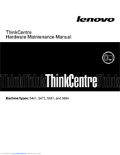 Lenovo ThinkCentre 5441 Hardware Maintenance Manual