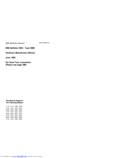 IBM 86604RU - Netfinity 5500 - 4RU Hardware Maintenance Manual
