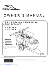 Brinly-Hardy ST-151BH Owner's Manual