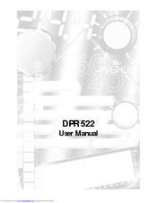 BSS Audio DPR 522 User Manual