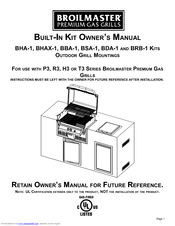 Broil King BRB-1 Owner's Manual