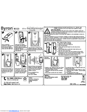 Byron B323 Installation And Operation Instruction