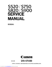 Canon S520 Service Manual