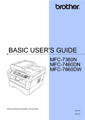 Brother Mfc 7860dw Manuals Manualslib