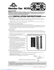 Flex-A-Lite M350 Installation Instructions