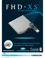 Freecom FHD-XS User Manual