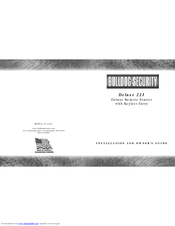 Bulldog Security Deluxe 22I Installation And Owner's Manual