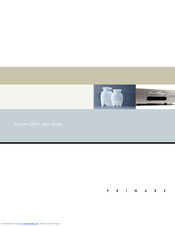 Primare CD21 User Manual
