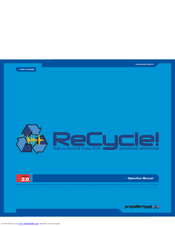 Propellerhead ReCycle V2.0 Operation Manual