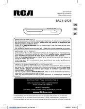 RCA BRC11072E User Manual