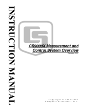 Campbell CR9000X Instruction Manual