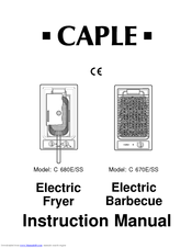 Caple C670E/SS Instruction Manual