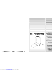 Caple CH Positano Instructions For Installation, Use And Maintenance Manual