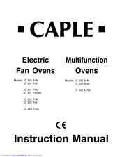 Caple C 223 F/SS Instruction Manual