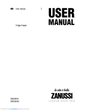 Zanussi ZRB22BFWO User Manual