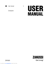 Zanussi ZDF3020 User Manual