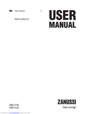 Zanussi ZWG 3100 User Manual