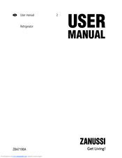 Zanussi ZBA7190A User Manual