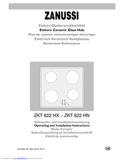 Zanussi ZKT 622 HX Operating And Installation Manual