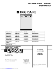 Frigidaire FDB679GF Factory Parts Catalog