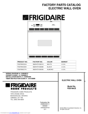 Frigidaire FEB756CE Factory Parts Catalog
