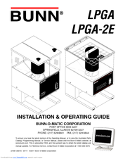 Bunn LPGA Installation & Operating Manual