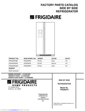 Frigidaire FRS26ZPHD0 Factory Parts Catalog