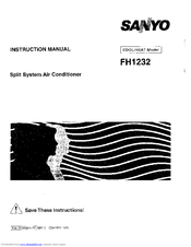 Sanyo FH1232 Instruction Manual