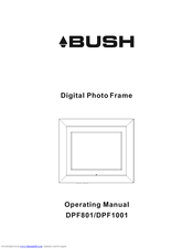 Bush DPF801 Operating Manual