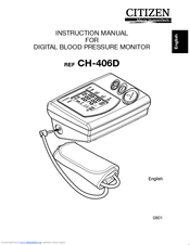 Citizen CH-406D Instruction Manual