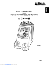 Citizen CH-462E Instruction Manual