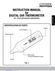 Citizen CT810 Instruction Manual
