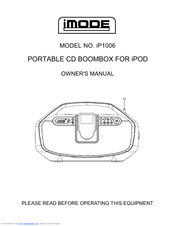 iMode iMODE IP1006 Owner's Manual
