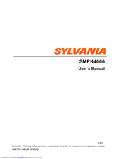 Sylvania SMPK4066 User Manual