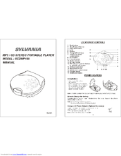 Sylvania SYLVANIA SCDMP455 Manual