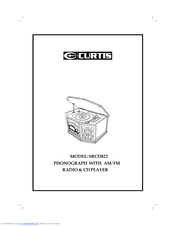 Curtis SRCD 823 Manual