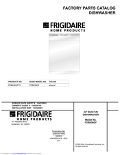 Frigidaire FDB636GF Factory Parts Catalog