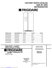 Frigidaire FRS24ZGG Factory Parts Catalog
