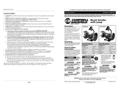 Campbell Hausfeld DG490500CK Operating Instructions Manual
